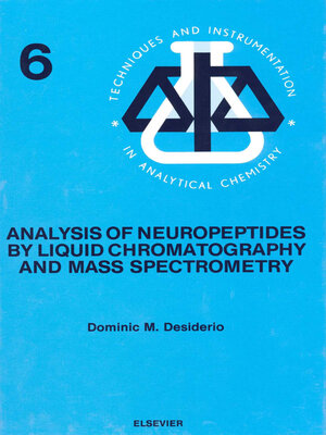 cover image of Analysis of Neuropeptides by Liquid Chromatography and Mass Spectrometry